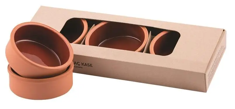 Моган порт через керамику 3 'lü 11 5 см глазурованная печь Рисовый пудинг