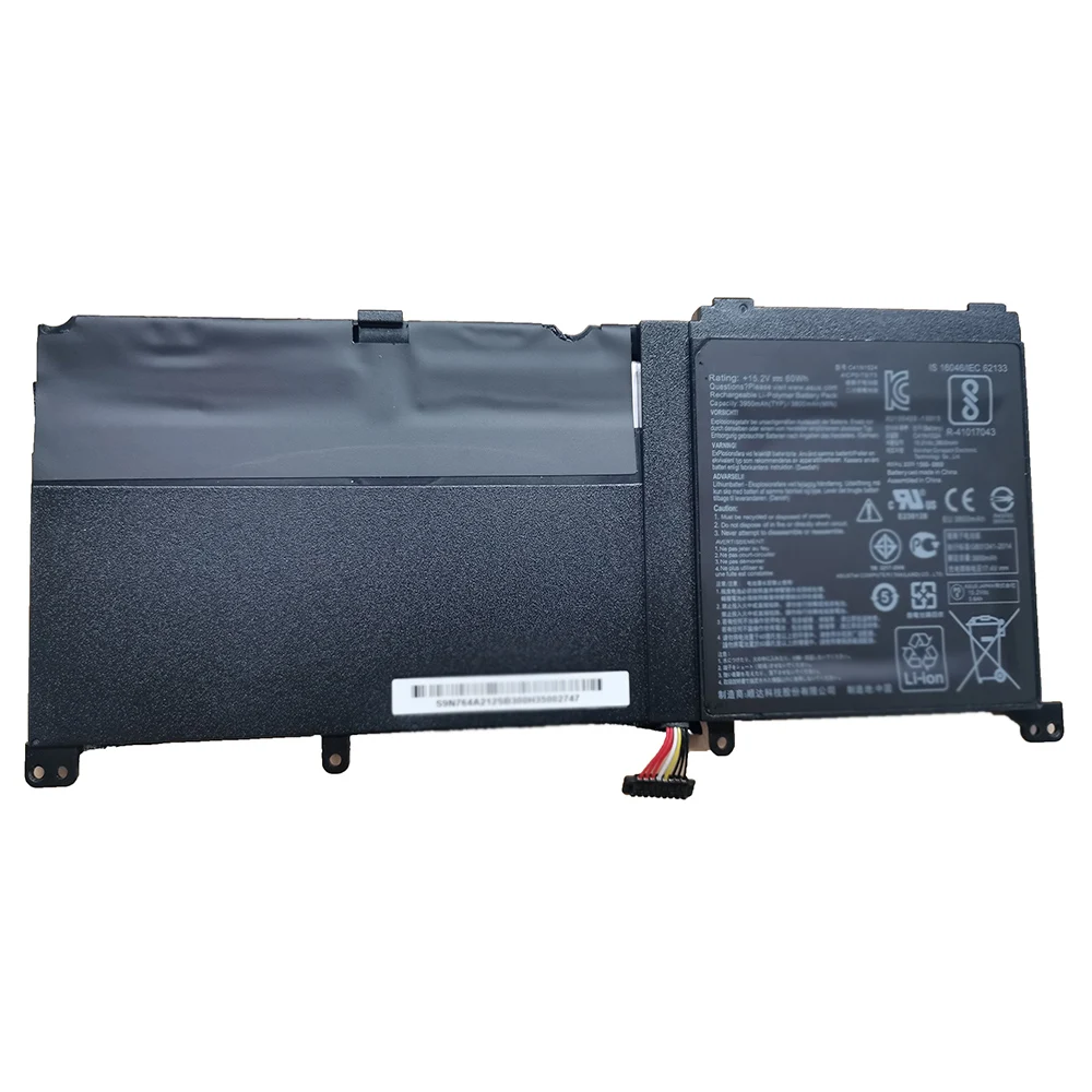 15 2 в 60Wh C41N1524 новая Оригинальная Фотокнига ZENBOOK UX501 UX501JW UX501VW N501VW2B серия - купить по