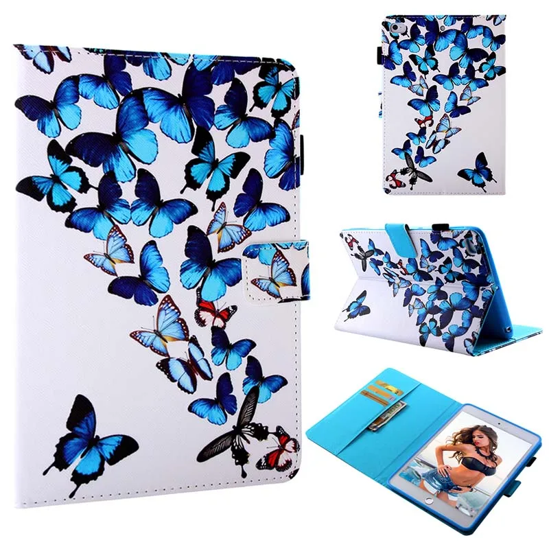 Чехол книжка из искусственной кожи с держателем для карт Магнитный чехол