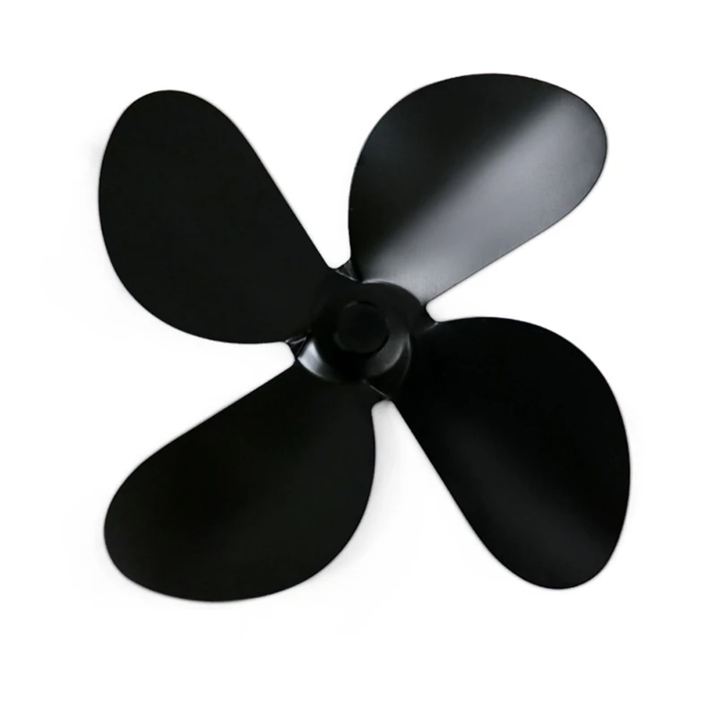 4 Лопастной вентилятор из алюминиевого сплава с питанием от тепла|Запчасти для