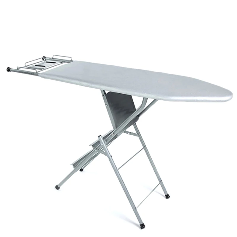 

Home Universal silver coated Padded Ironing Board Cover Heavy Heat Reflective Scorch Resistant 140X50cm
