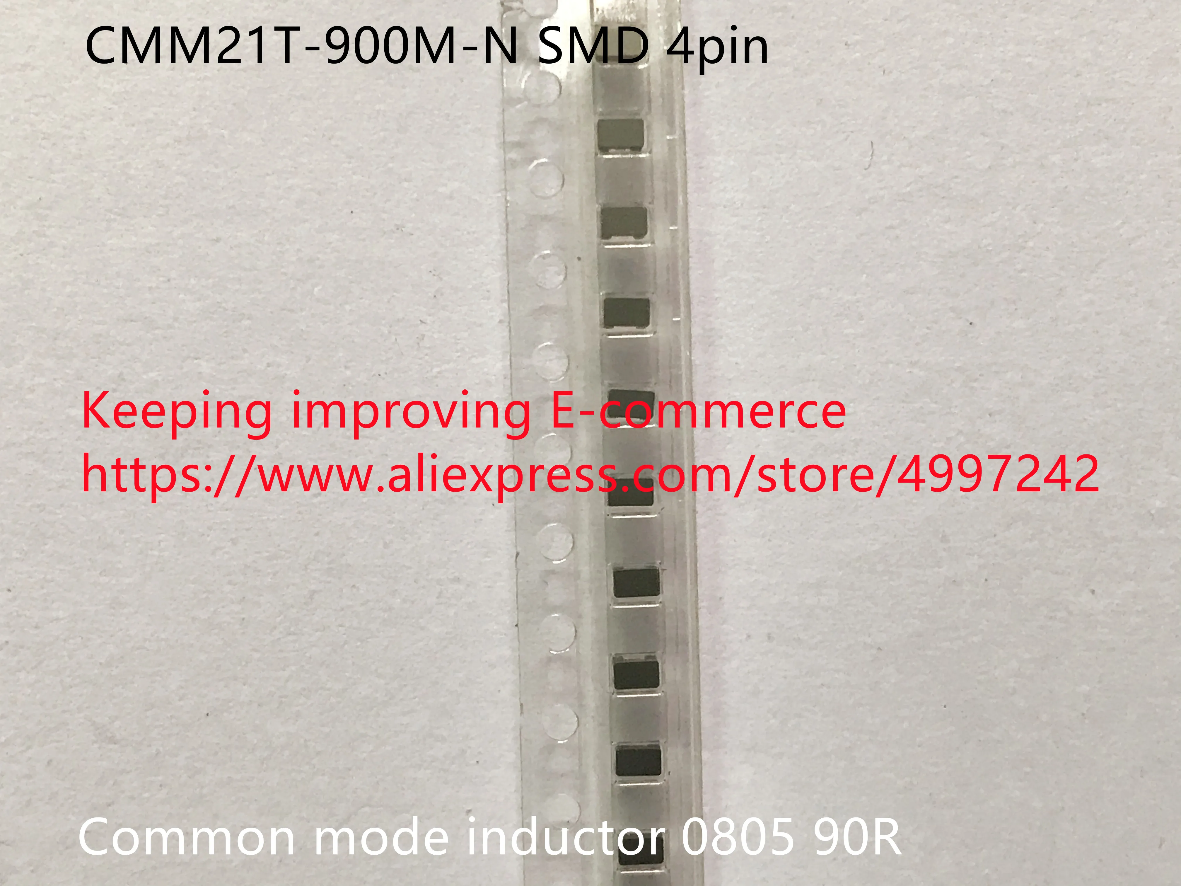 Оригинальный новый 100% CMM21T 900M N SMD 4pin индуктор общего режима 0805 90R|Индукторы| |