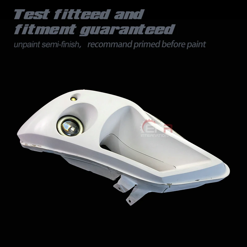 Для 06 08 Honda Civic FD2 EPAV2 Тип FRP Неокрашенный фар воздуховод для леворульных