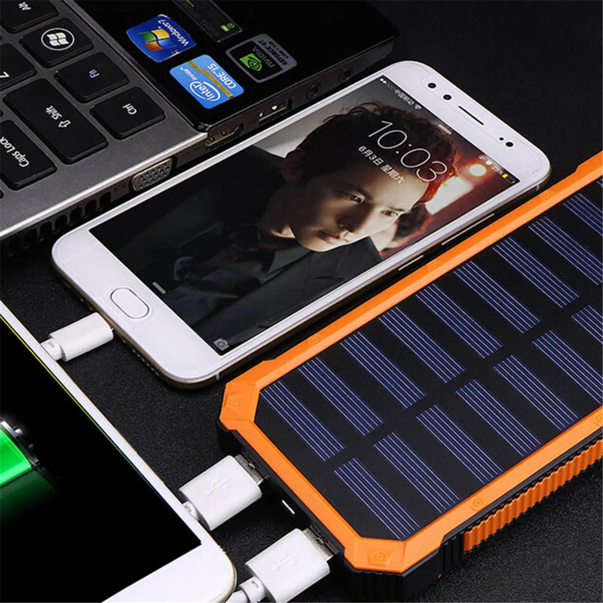 Солнечное зарядное устройство для мобильного телефона Универсальное