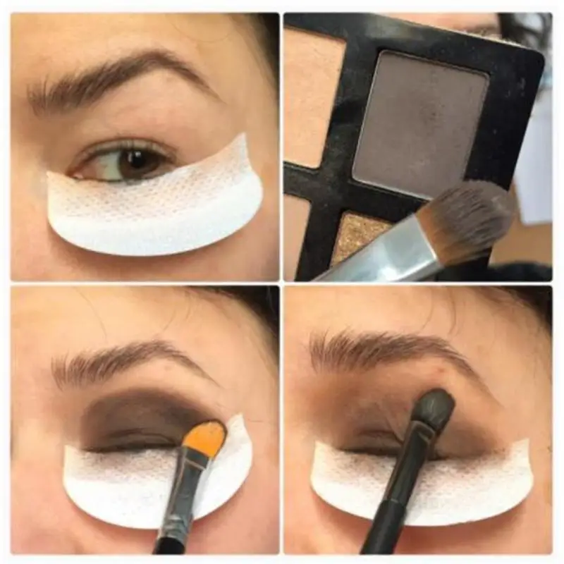 Eye Shadow Stickers Eyelash Mascara Isolation Patches Makeup Grafted Transfer Tape 10pcs/20pcs/100pcs |