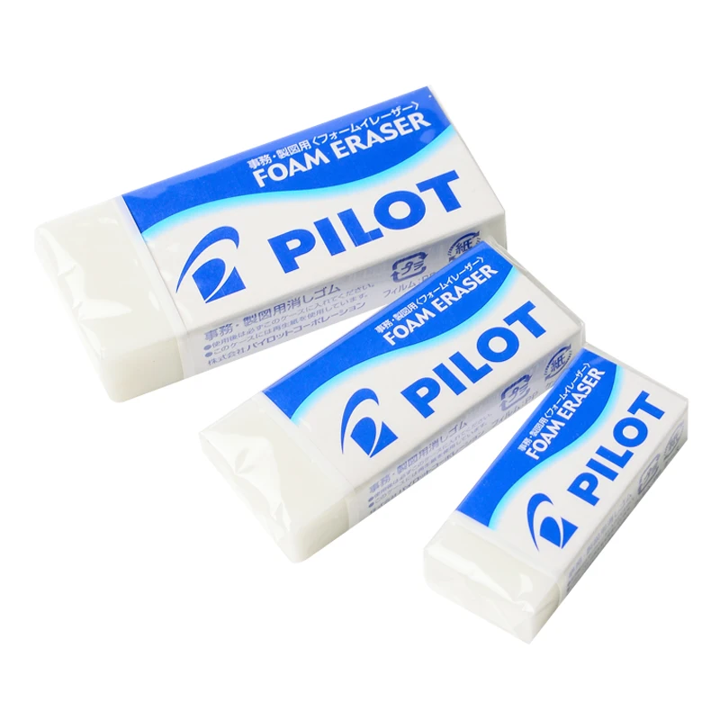 Japan Super clean Pilot Foam Eraser for Students ER-F20 big Size 10pcs/lot