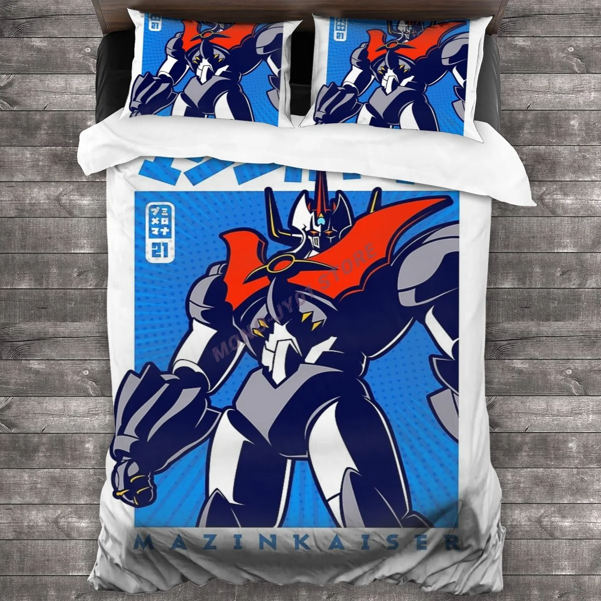 

206 POP Mazinkaiser Bedding Set Duvet Cover Pillowcases Comforter Bedding Sets Bedclothes