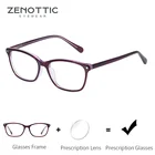 Детские очки ZENOTTIC по рецепту, Детские ацетатные оптические очки для близорукости, для чтения, прогрессивные рецептурные оправы для очков