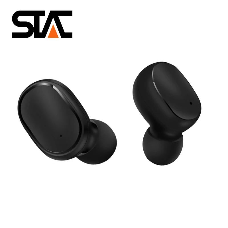 A6S Wireless Bluetooth headphones sports music wireless noise canceling earplugs with microphone for iOS Android | Электроника