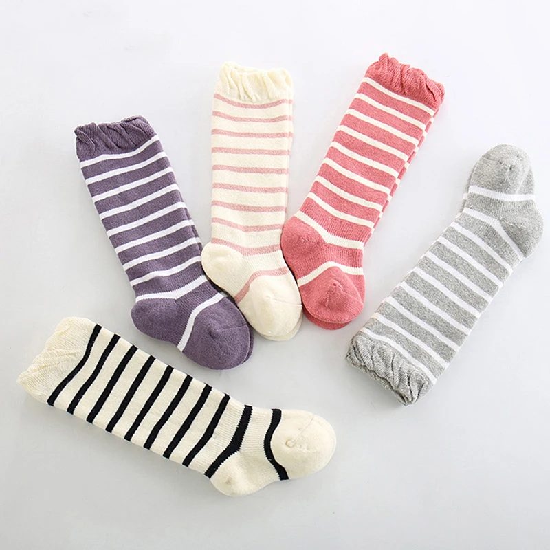 

Best Sale Korean Version Kids Socks Winter Thick Warm Baby Girl Socks Knee High Cute Baby Socks Long Tube Socks Sokken