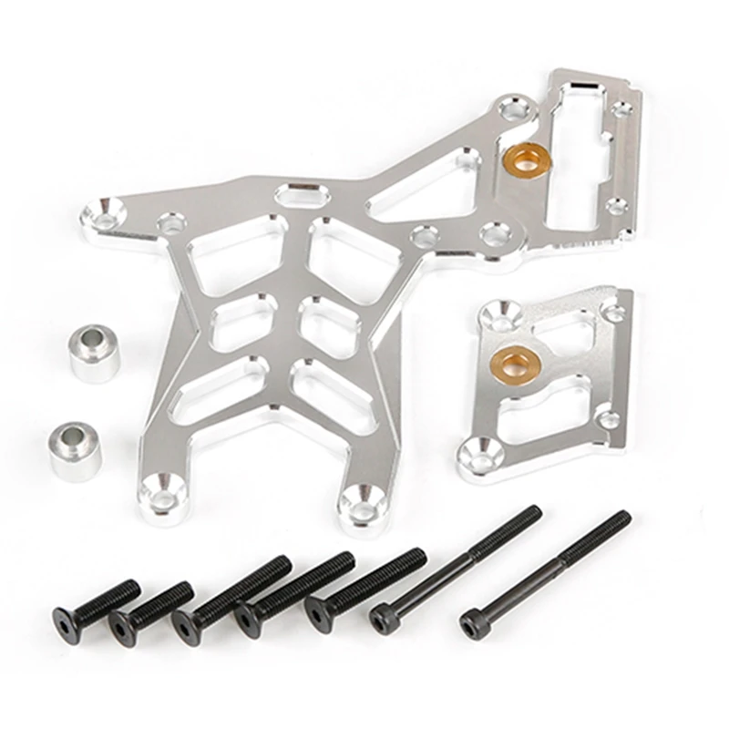 

Полностью Металлическая утолщенная задняя напольная пластина с ЧПУ для ROVAN KM HPI BAJA 5B 5T 5SC Запчасти для радиоуправляемых машинок