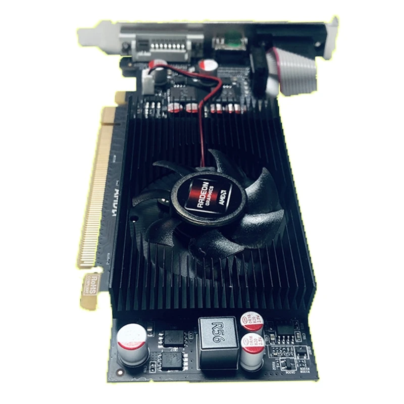 Professional Graphics Card GPU for ATI Radeon R7 350 2GB/4GB GDDR5 128 bit Independent Video Game Card for Gaming Player