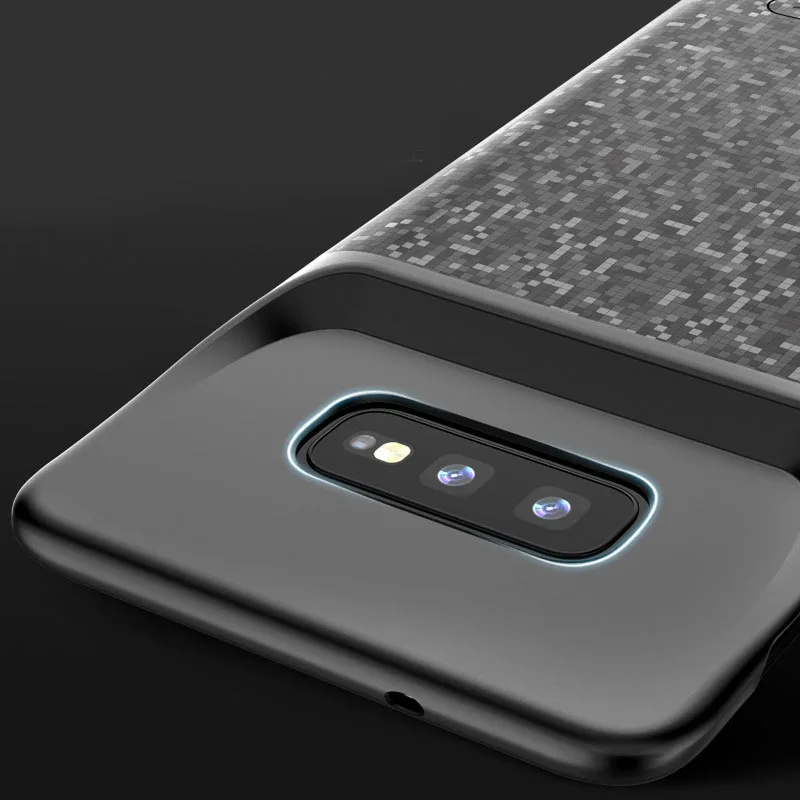 Аккумулятор чехол для samsung S10 S10E S10 plus power Bank чехол для samsung S10 S10E S10 plus внешний аккумулятор зарядное устройство чехол для телефона