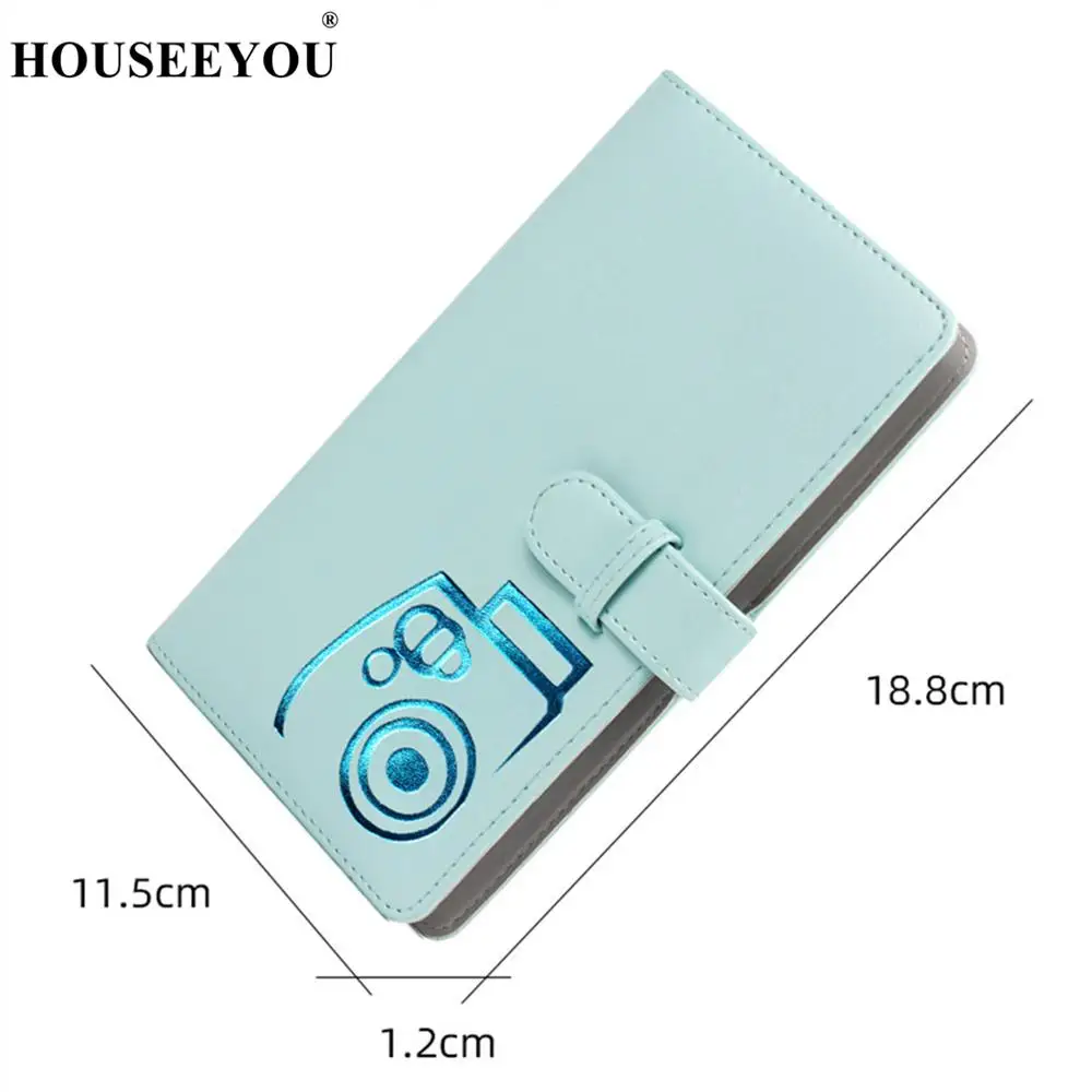 96 карманы из искусственной кожи мгновенный чехол для фотографий в альбоме