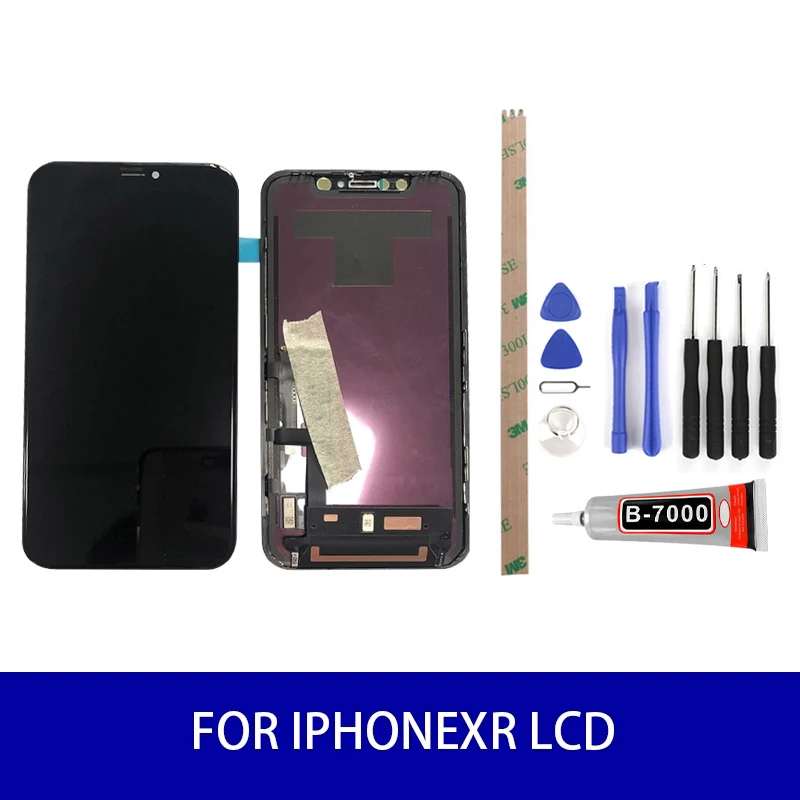 Оригинальный ЖК-дисплей для Iphone XR сенсорный экран дигитайзер в сборе запасные