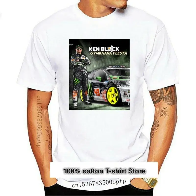 

Nuevo Ken Block 43 Rally T camisa, черная 2021 Мужская рубашка, размер S 3Xl 011691
