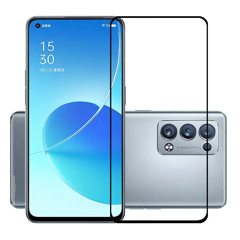 

Защитная пленка на экран с полным покрытием для OPPO RENO6 Z/Reno6 5G Reno6/Reno 5 Reno 4 F Z K 5G, защита от царапин, закаленное стекло