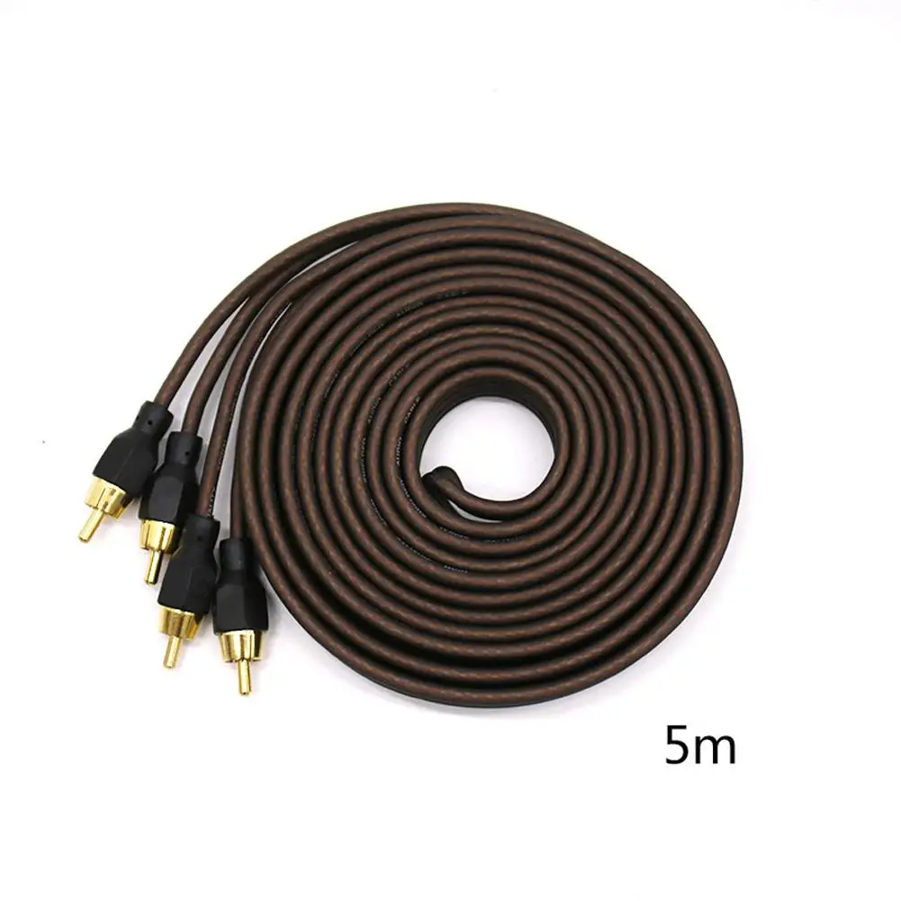 GloryStar аудио провод кабель усилитель RCA ТВ DVD сабвуфер динамик Hifi кабель|Кабели