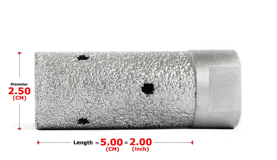 Z-LEAP " Алмазный барабан колеса вакуумной пайки с 5/8-11 M14 гранит мрамор кварц пальцевидное долото каменная раковина отверстие край шлифовки