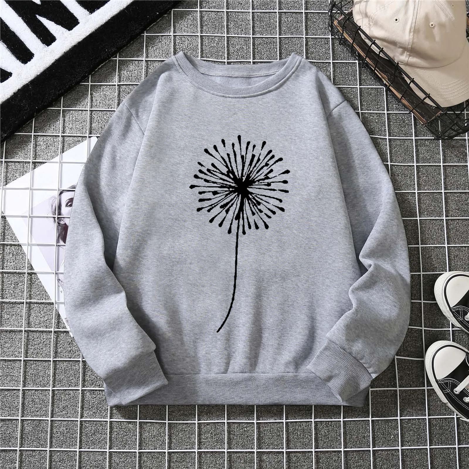 

Dandelion Hoodies Men Fashion Autumn Tracksuit Women Sweatshirt Hoodie Kids Hip Hop Boys Clothing Girls Punk Coat Harajuku