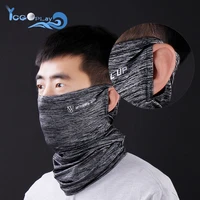 new outdoor cycling hiking camping hunting running summer cycling breathable face ice silk mask scarf and sun protection collar