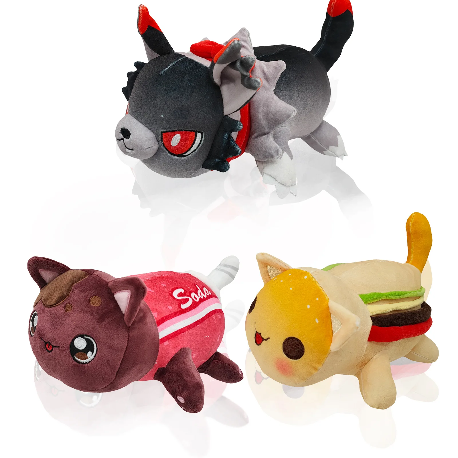 

Cross border new aphmau Plush Cola cat plush doll toys