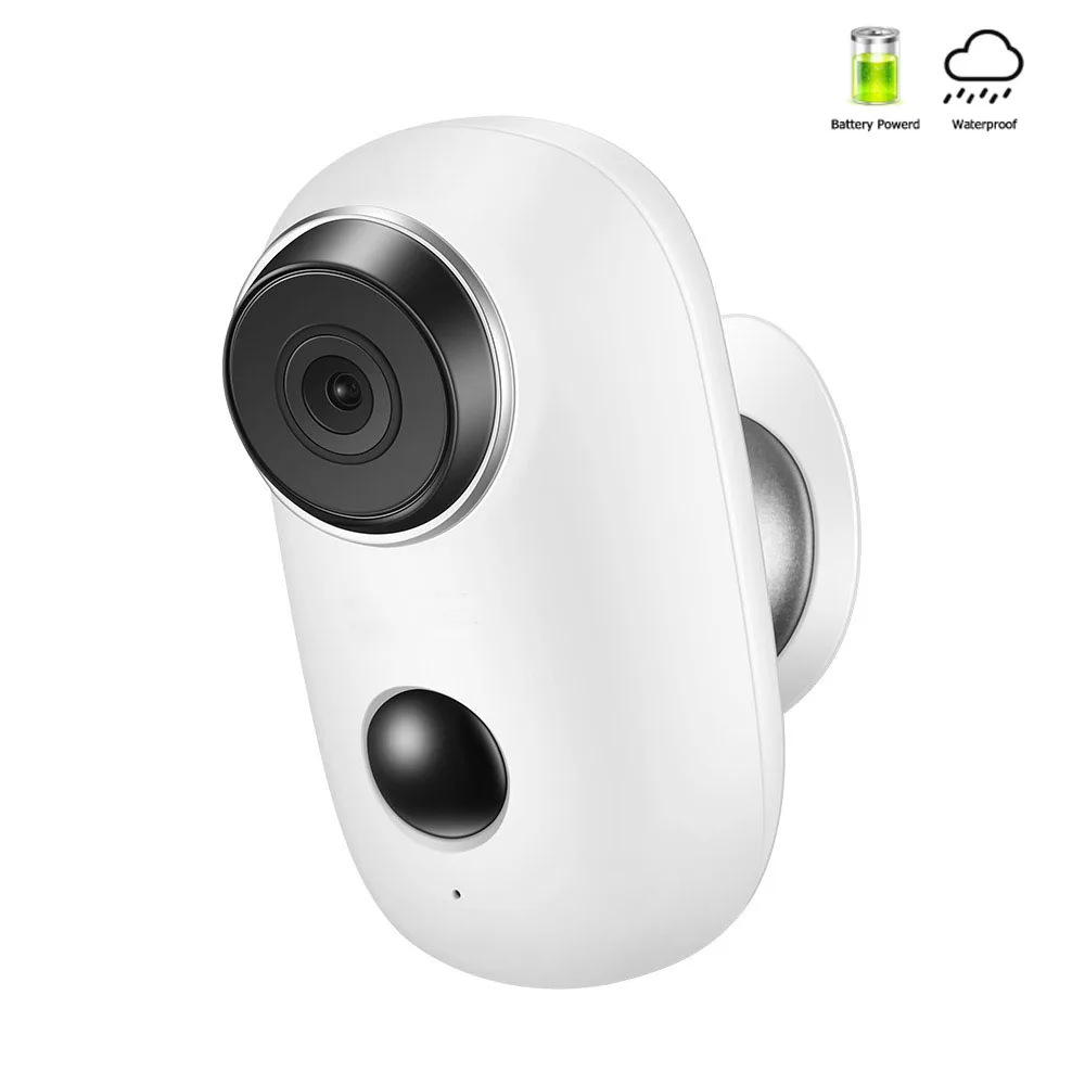 1080P 100% беспроводная аккумуляторная батарея IP Wi-Fi камера PIR сигнализация движения