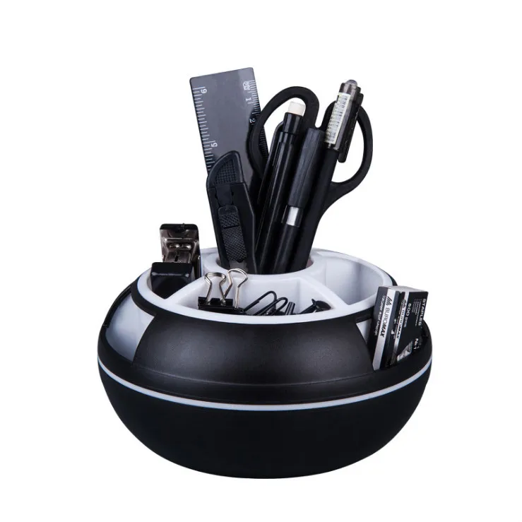 360 градусов Вращающаяся ручка держатель для карандашницы Стенд Круглый Карандаш