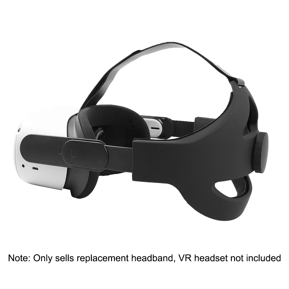 

Reduce Pressure Professional Gaming Fixed Adjustable Head Strap Durable Balance Weight Lightweight Removable For Oculus Quest 2