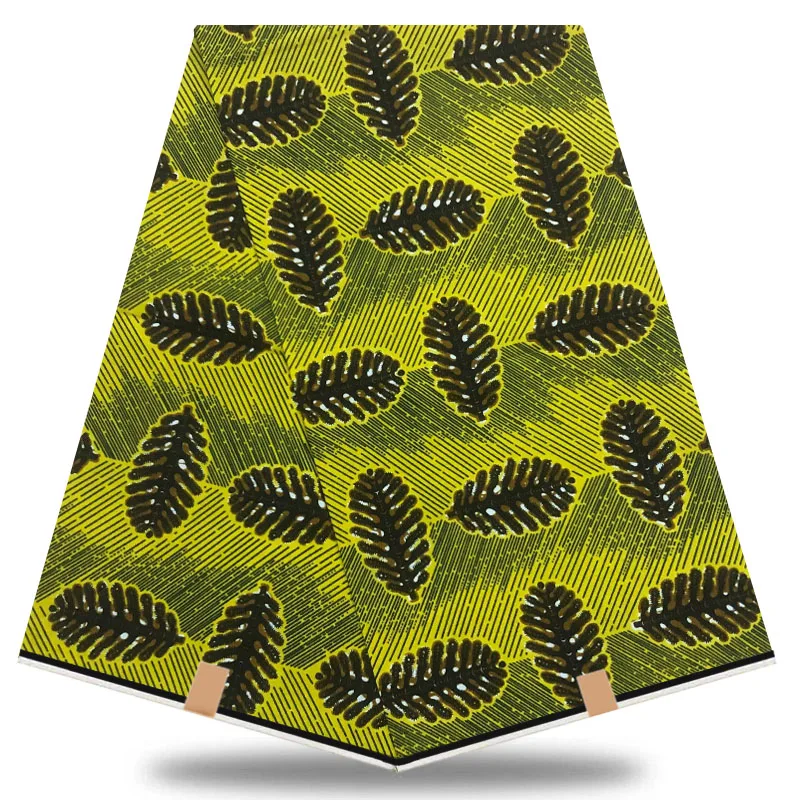 Новейшая африканская Ткань 6 ярдов нигерийская анкарская воск 100%