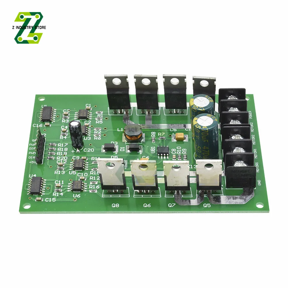 Двойной модуль драйвера двигателя двойная плата постоянного тока H-Bridge PWM