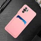 Карманный чехол для телефона с кармашком для карт для Xiaomi Poco M3 Pro M2 F3 X3 NFC X2 11 Ultra 11i 10T Lite Redmi Note 7, слот для бумажника, мягкий силиконовый чехол