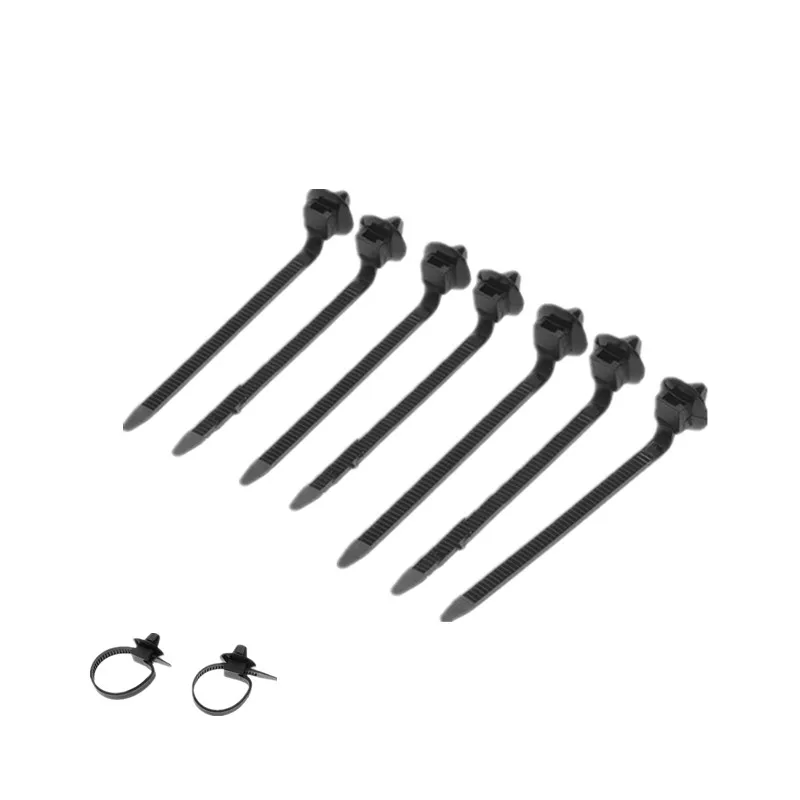 50 шт./упак. Автомобильный Кабель изготовленный на заказ ремень Пластик черный