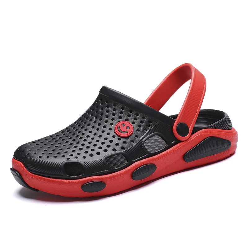 Мюли Мужские дышащие сандалии повседневная обувь клоги повседневные