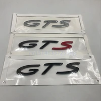 car accessories gts letters refitting emblem rear trunk logo badge auto stickers and decals