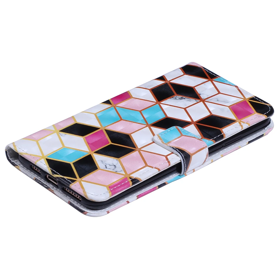 Wallet Folio Purse Case For Huawei P Smart 2020 Y6P P30 Pro Mate 30 20 P20 Lite 2019 Honor 9 Lite 8X P40 Pro Leather Flip Cover