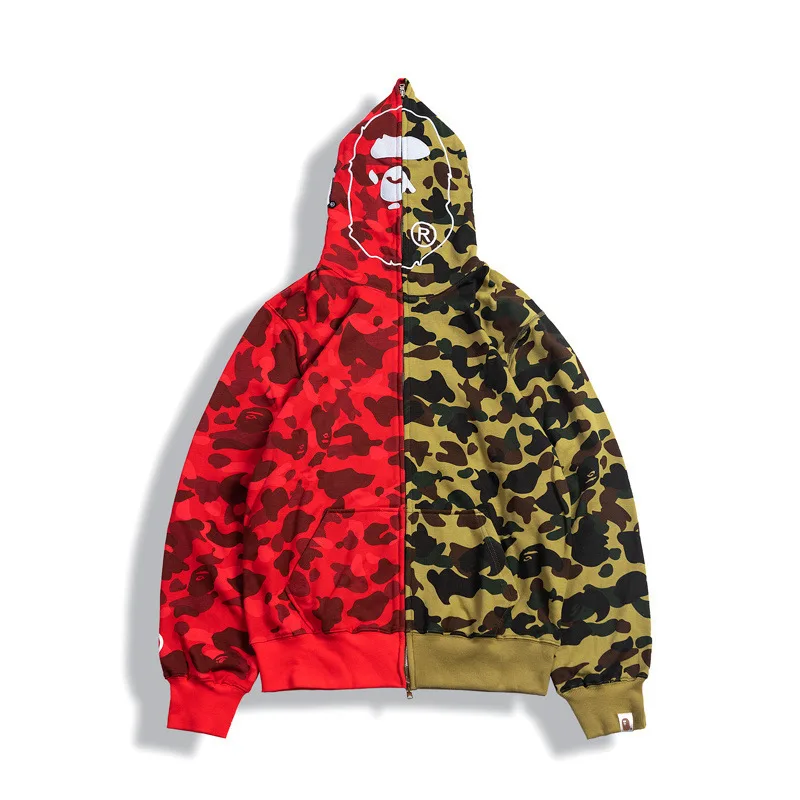 

Men‘s Sweater DIY Couple Sweater Made In Autumn And Winter Hooded Sweater Women's Printing Trend Korean Casual Long Sleeve