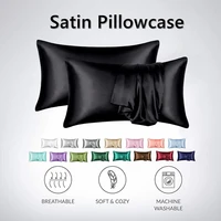 juwensilk silky satin pillowcase for hair and skin soft and luxury pillow cases covers with envelope closure
