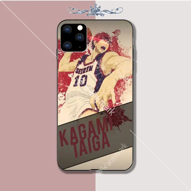 Kuroko No Basket Kawaii Tetsuya чехлы для телефонов Iphone 5s Se 2020 6 6s 7 8 Plus X Xs Max Xr 11 Pro чехол Etui |