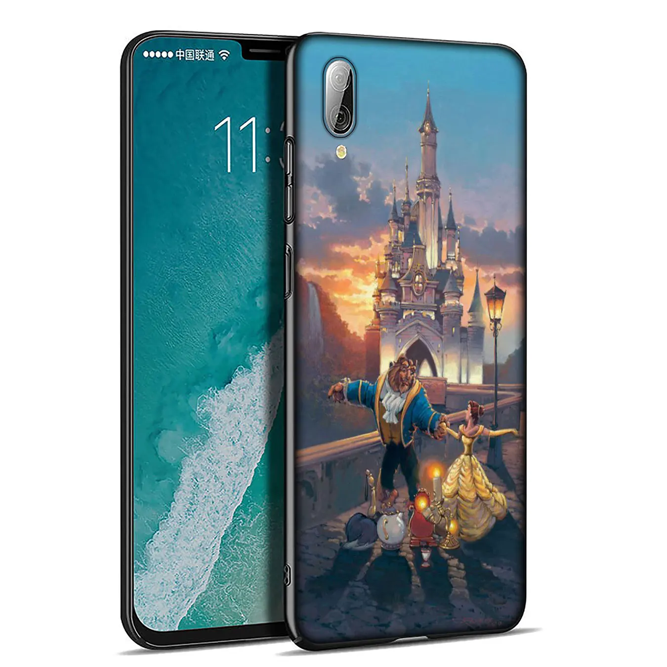 Мягкий силиконовый чехол Beauty and the Beast для телефона Xiaomi Redmi Note 8 8T 8A 7 7A 6 6A 5 5A K30 K20 Pro GO