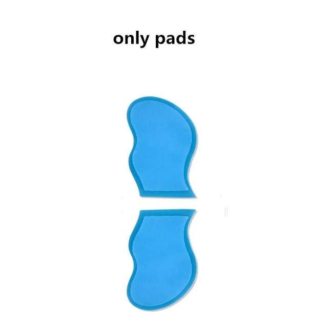 only 2 pads 10 уровней EMS для похудения лица лифтинг челюсти тренажер TENS Электротерапия электронный импульсный массажер уменьшить двойной подбородок V лицо - Цвет: only 2 pads