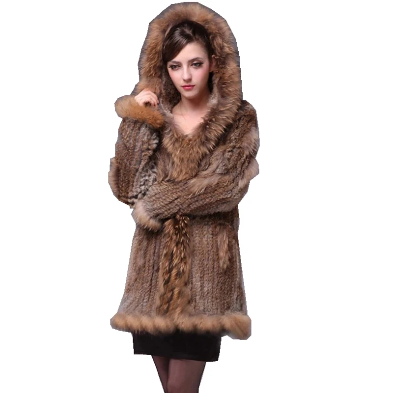 (TopFurMall) женская шуба из натурального кроличьего меха Зимняя облегающая верхняя