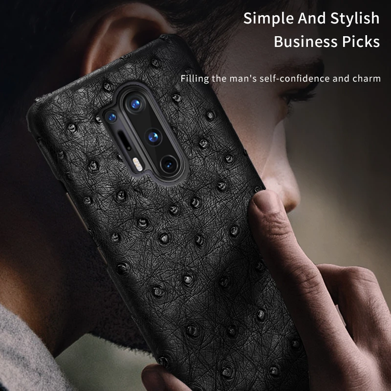 Чехол из натуральной кожи для oneplus 8pro 7 T 8 PRO 6t 5 t | Мобильные телефоны и аксессуары