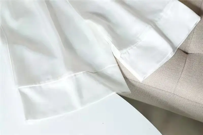 

Three-acetate shorts women's summer thin style polka-dot silky high-waist cupra silk satin wide-leg pants five-point shorts