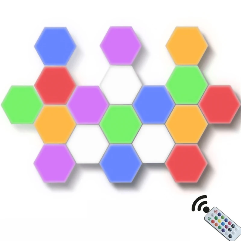 Пульт дистанционного управления творческой Цвет Фул ночной Светильник Quantum