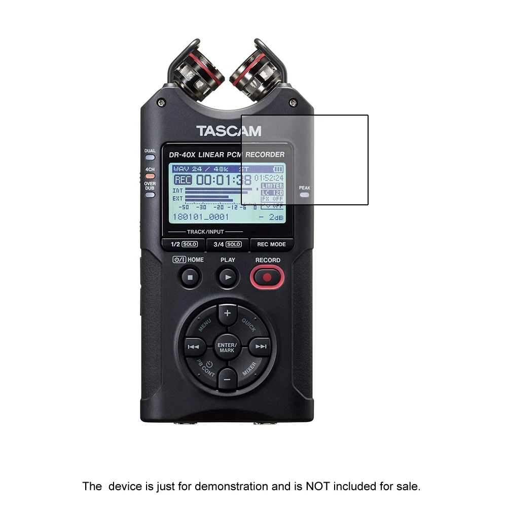 2 * прозрачная защитная пленка для ЖК-экрана аксессуаров Tascam DR-40X | Мобильные