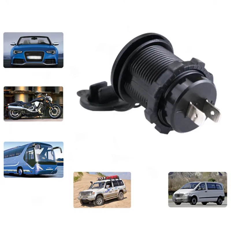 Hot New Dual USB Charger Power Adapter 2 Port Socket 5V3.1A For Car ATV Boat Motorcycle car cigarette lighter socket charger | Автомобили