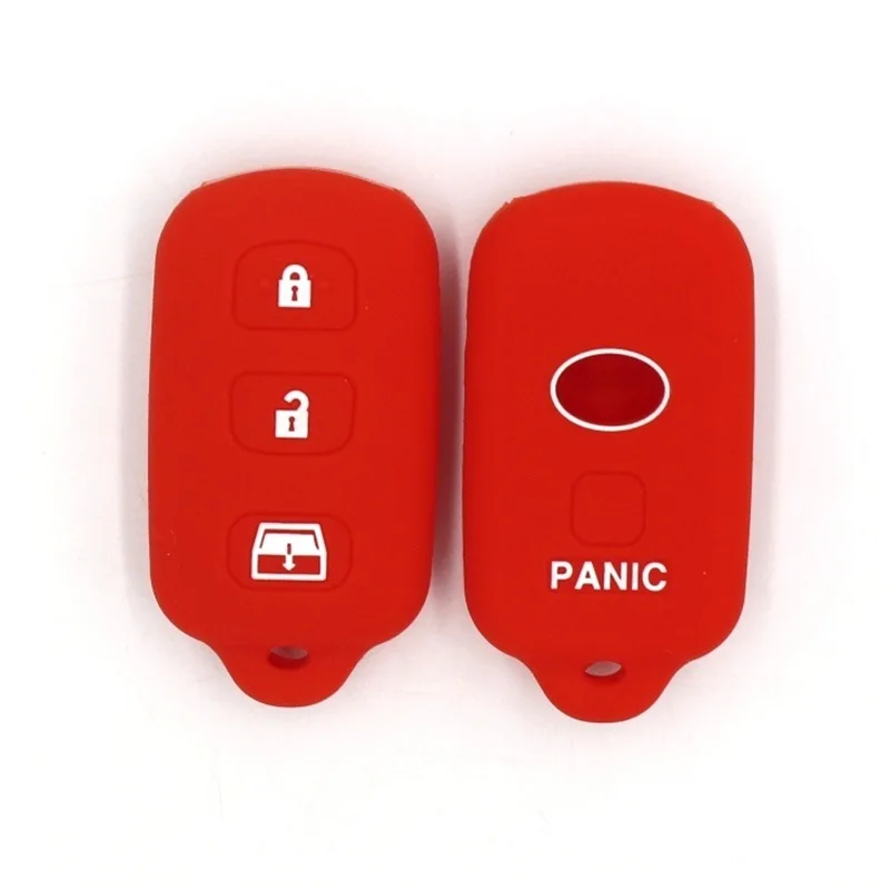 4 кнопки мягкий силиконовый дистанционный смарт-ключ для автомобиля чехол брелок