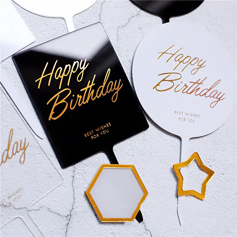 INS цветочная гирлянда металлические украшения для торта на день рождения