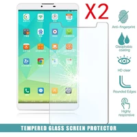 2pcs tablet tempered glass screen protector cover for teclast p80 3g tablet computer screen high definition wear resistant
